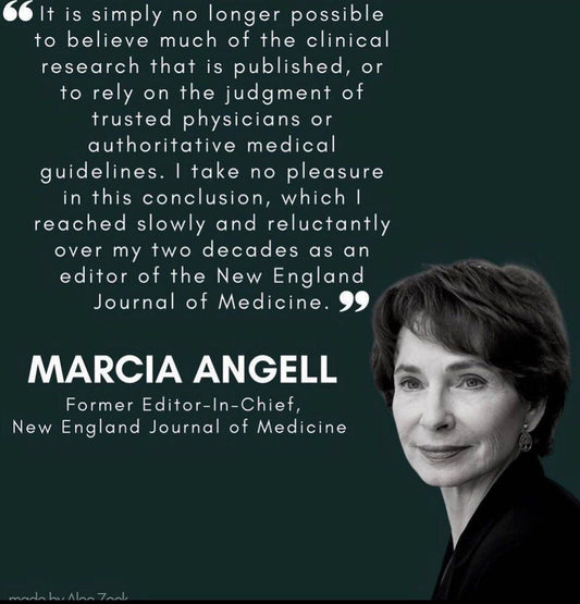 The Telling Message of Dr. Marcia Angell: A Reflective Blog on Medical Research Credibility