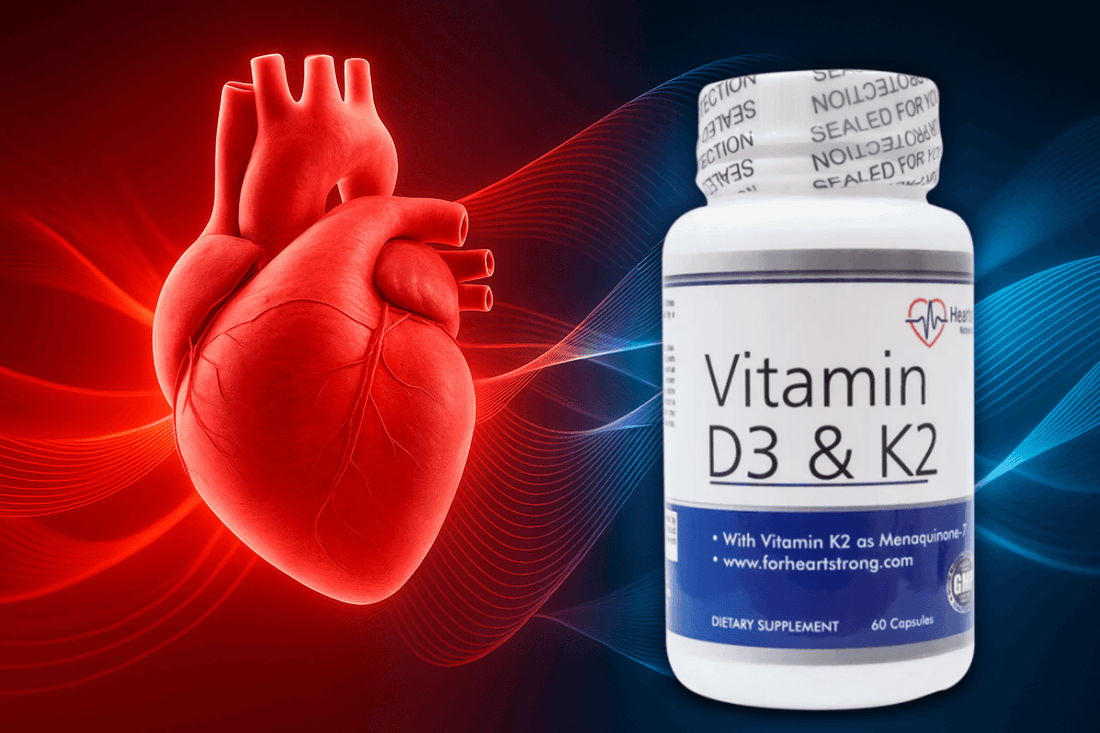 Take Your Bone and Cardiovascular Health to the Next Level: The Synergy of D3 + K2 with Double Strength