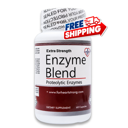HeartStrong Nattokinase + Serrapeptase – Extra Strength