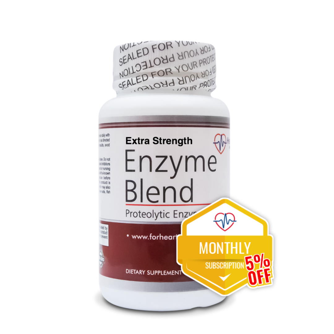 Heartstrong Enzyme Formula Extra Strength (Subscription) - Free Shipping