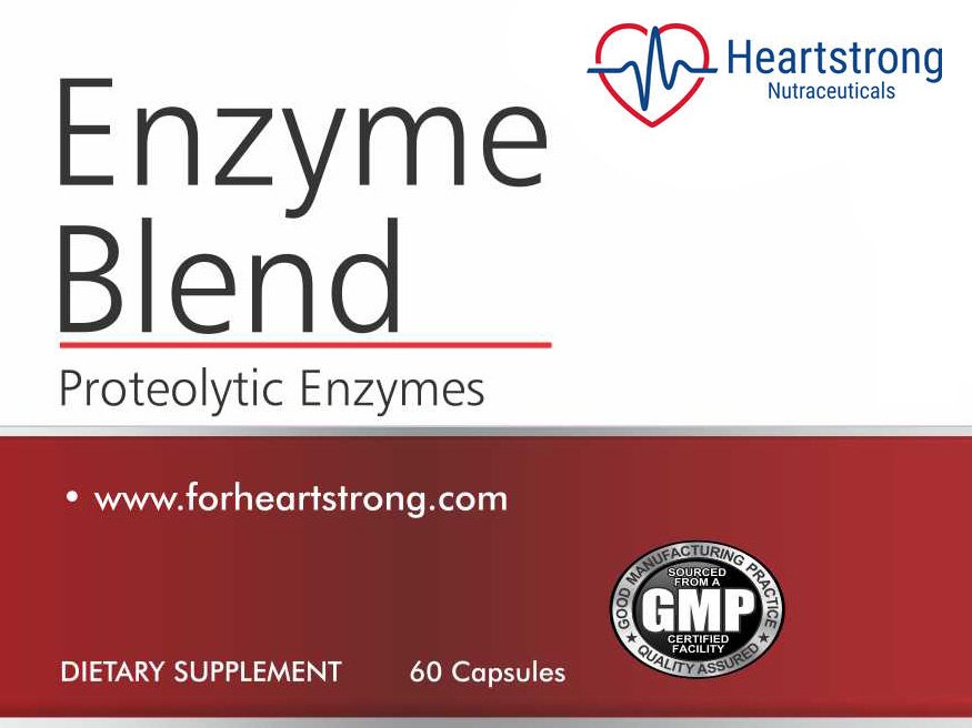 Heartstrong Nutraceuticals Enzyme Blend Proteolytic Enzymes